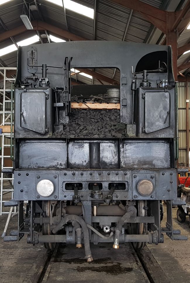Front of Hawksworth standard 4000g tender, photo Alex Warren