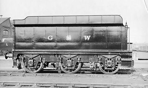 GWR 4000g tender in February 1945