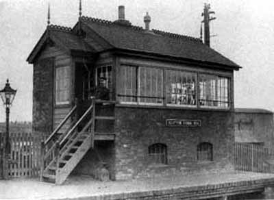Clutton Signal Box c 1915