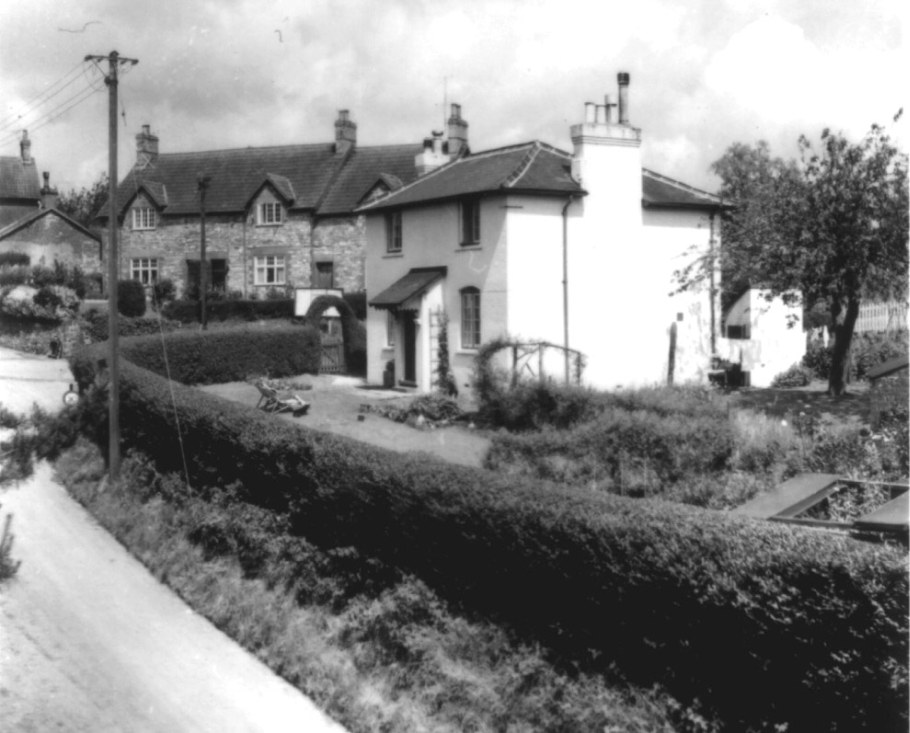 Clutton station house in c 1957