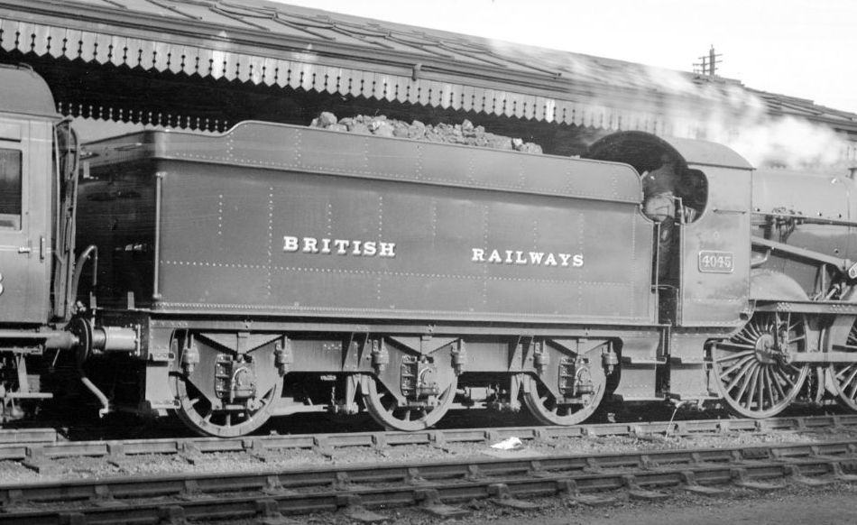 GWR Star 4045 at Gloucester, October 1948